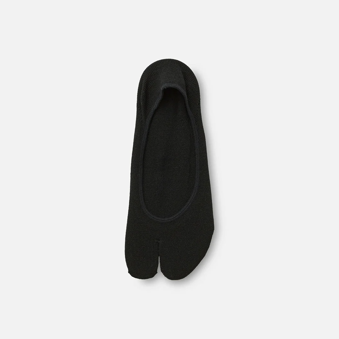 011110159 Lyocell Plain Tabi Sockette - Image 5