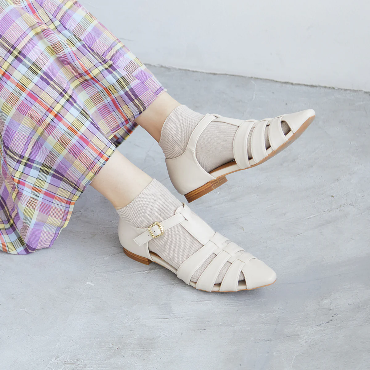 011120149 Fine Ribbed Short Socks - Image 3