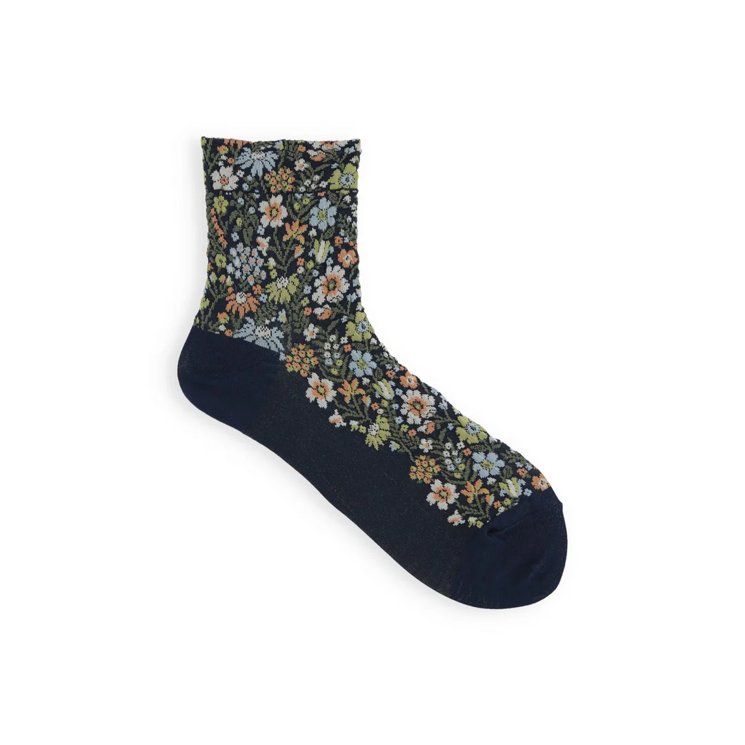 011132420 Float Botanical Low Crew Socks S - Image 5