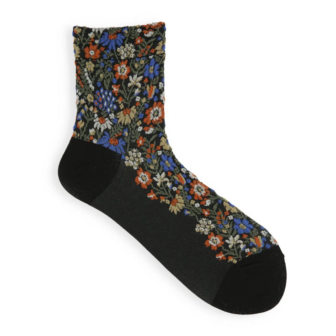 011132420 Float Botanical Low Crew Socks S - Image 7