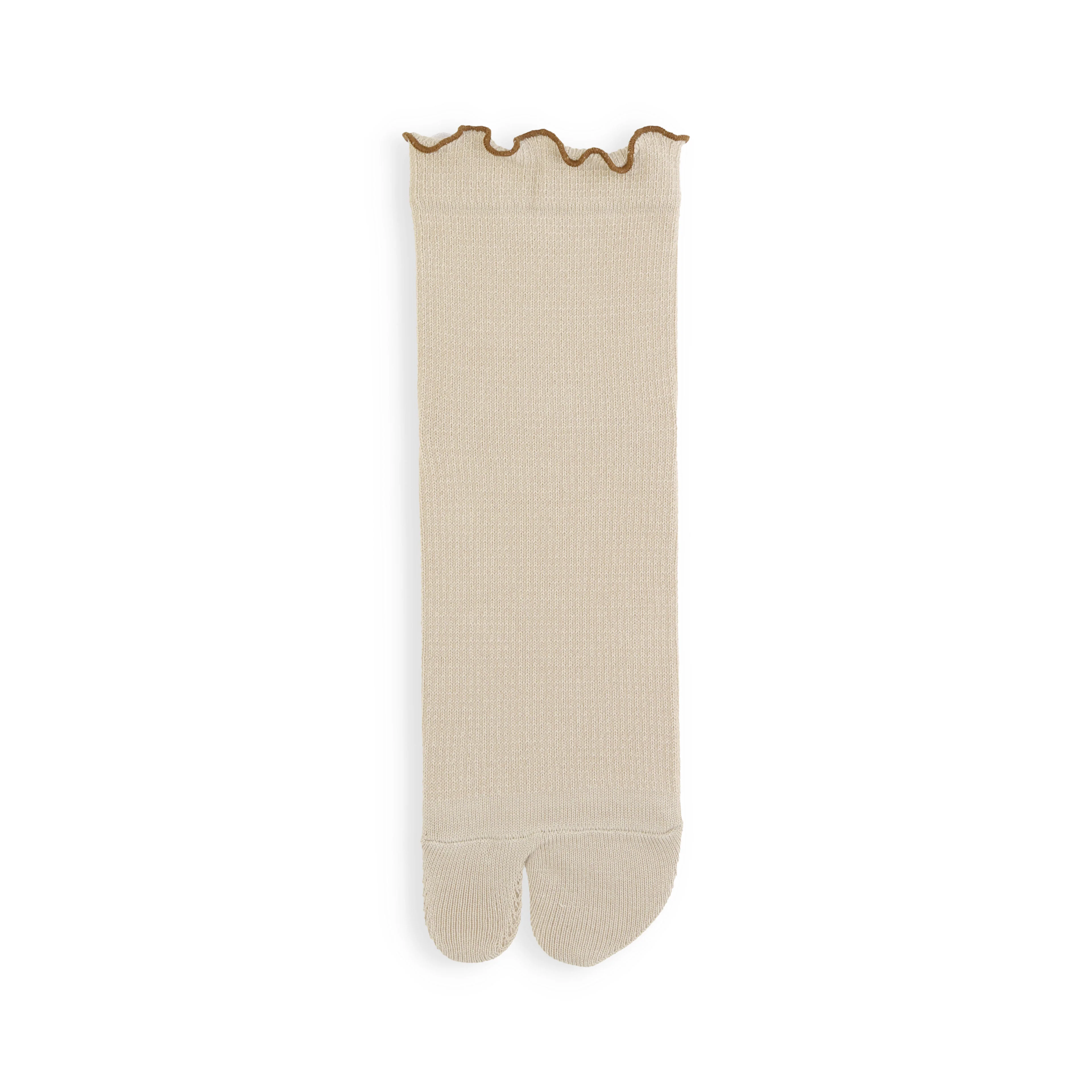 011132606 Waffle Merrow Top Tabi Low Crew Socks - Image 14