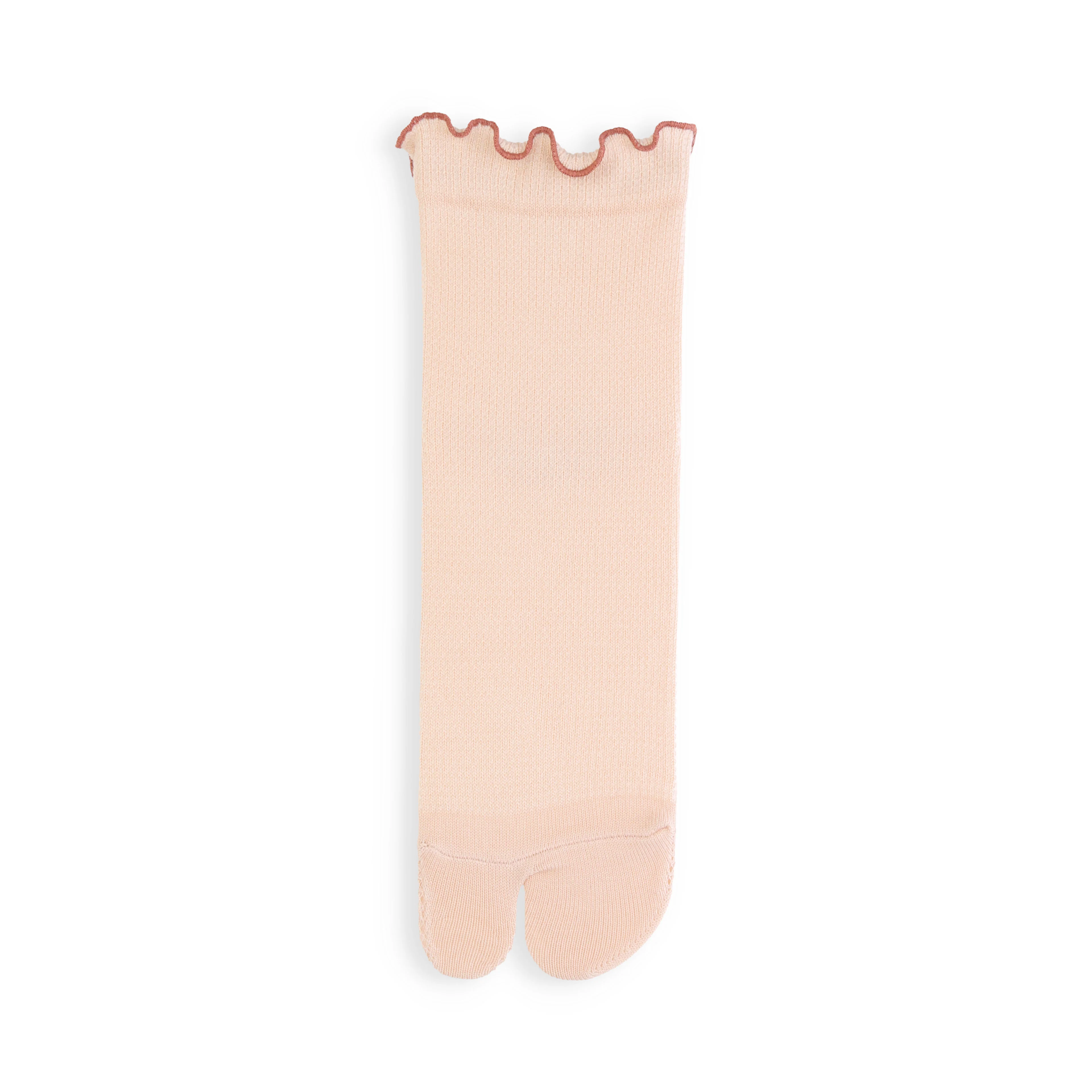 011132606 Waffle Merrow Top Tabi Low Crew Socks - Image 15