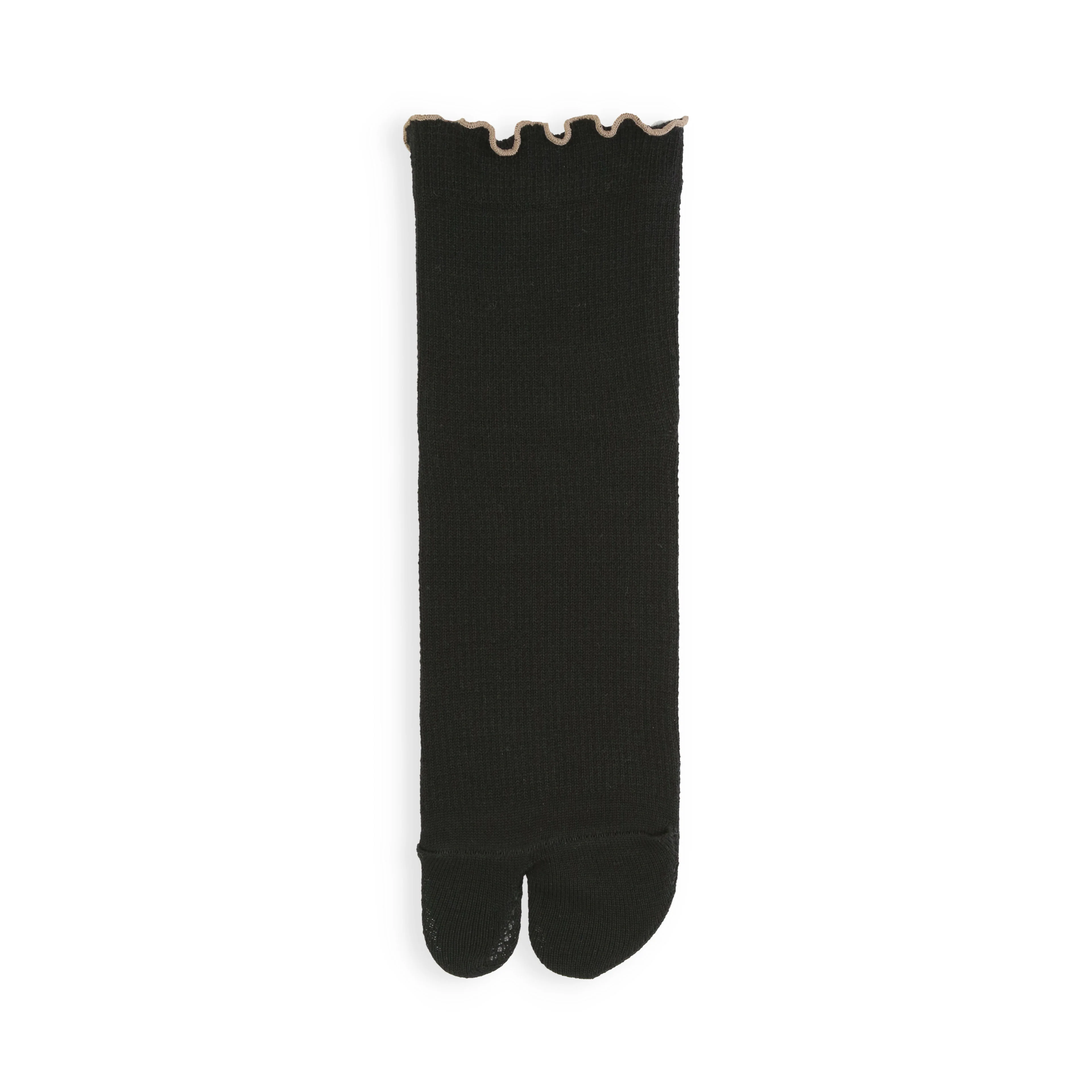 011132606 Waffle Merrow Top Tabi Low Crew Socks - Image 6