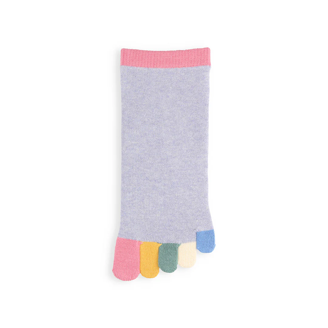 011132774 Rainbow 5 Fingers Toe Ankle Socks S - Image 7