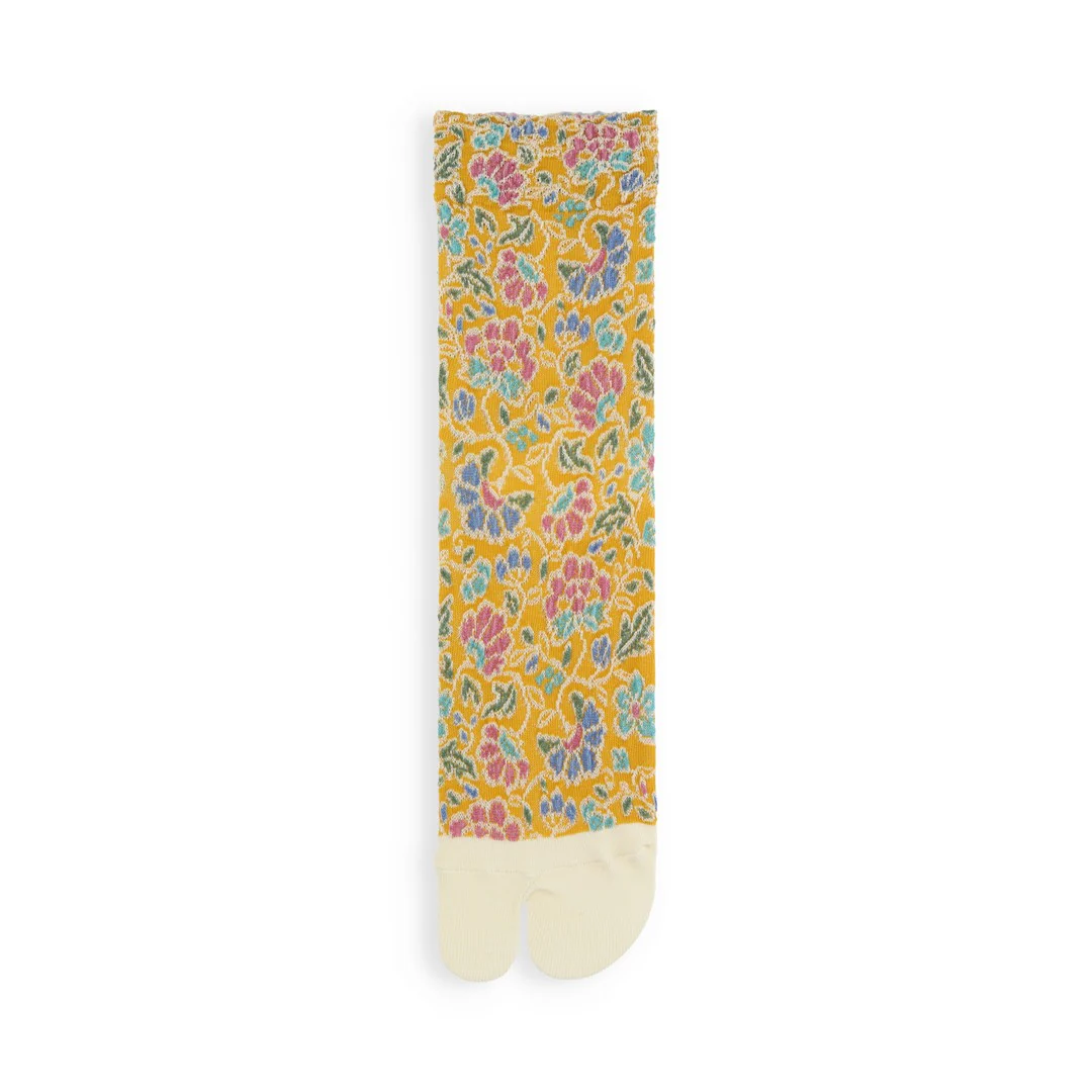 011141452 Flower Float Tabi Crew Socks - Image 6
