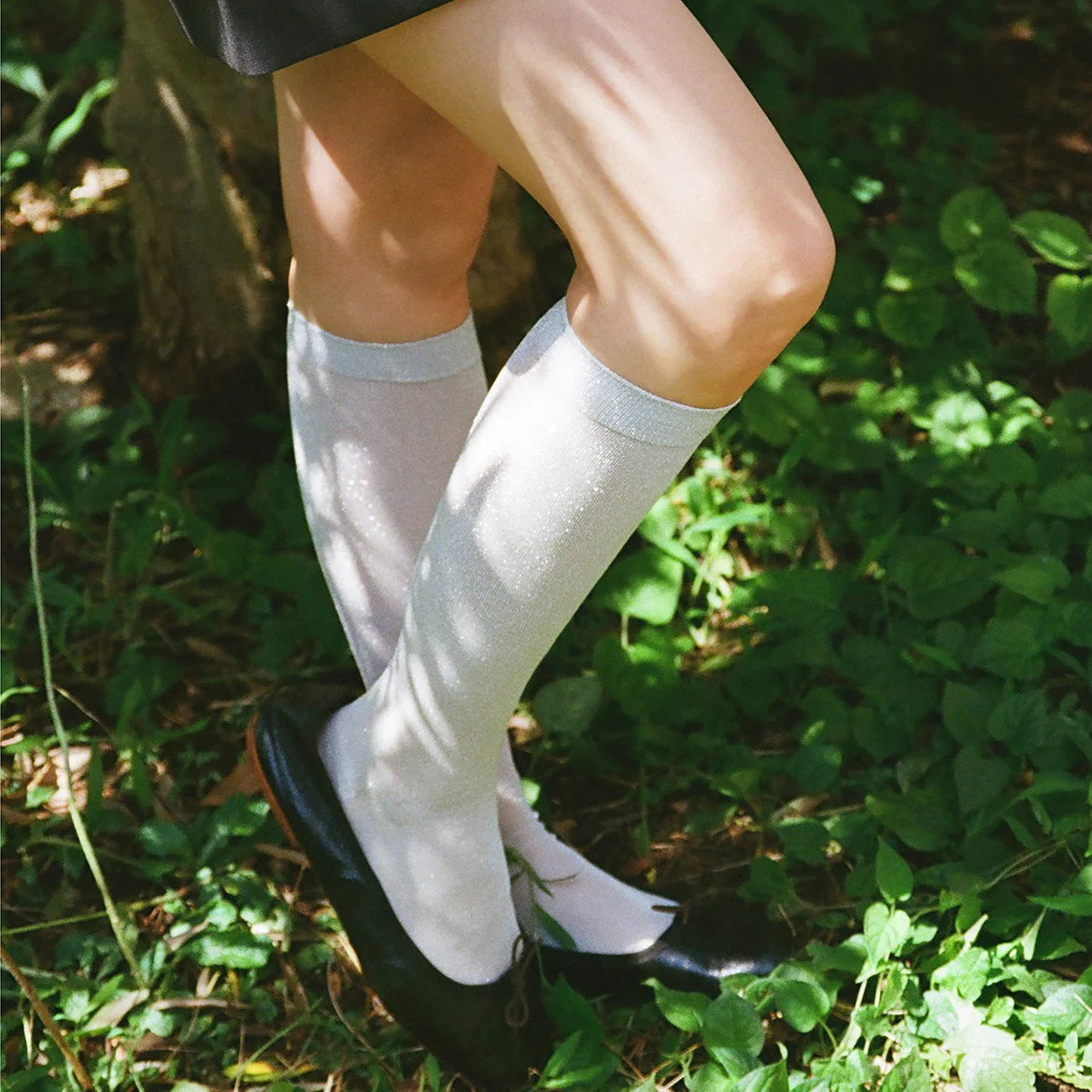 011170126 Fine Sparkling Knee High Pop Socks - Image 16