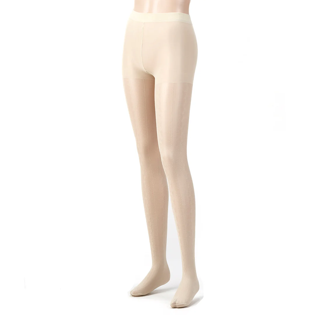 011909607 Lace Stripe Tights - Image 5