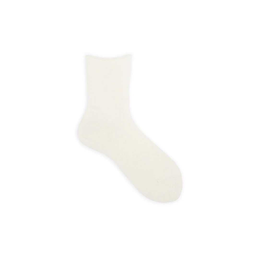 021131755 Fine Roll Top Low Crew Socks - Image 13