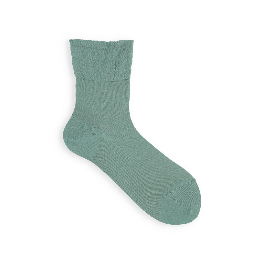021131759 Fine Rayon Silk Ankle Socks - Image 6