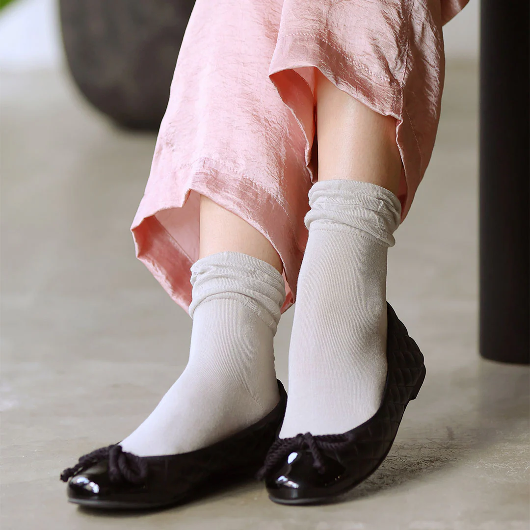 021131759 Fine Rayon Silk Ankle Socks - Image 9