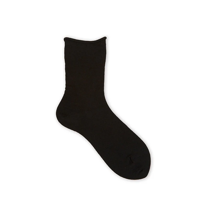 021131817 Fine Cotton/Linen Roll Top Socks - Image 12