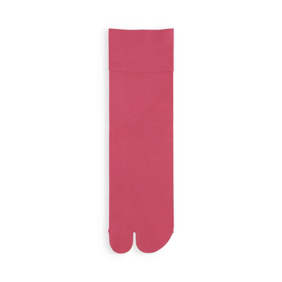 021132002 Soft Nylon Low Crew Tabi Socks - Image 6