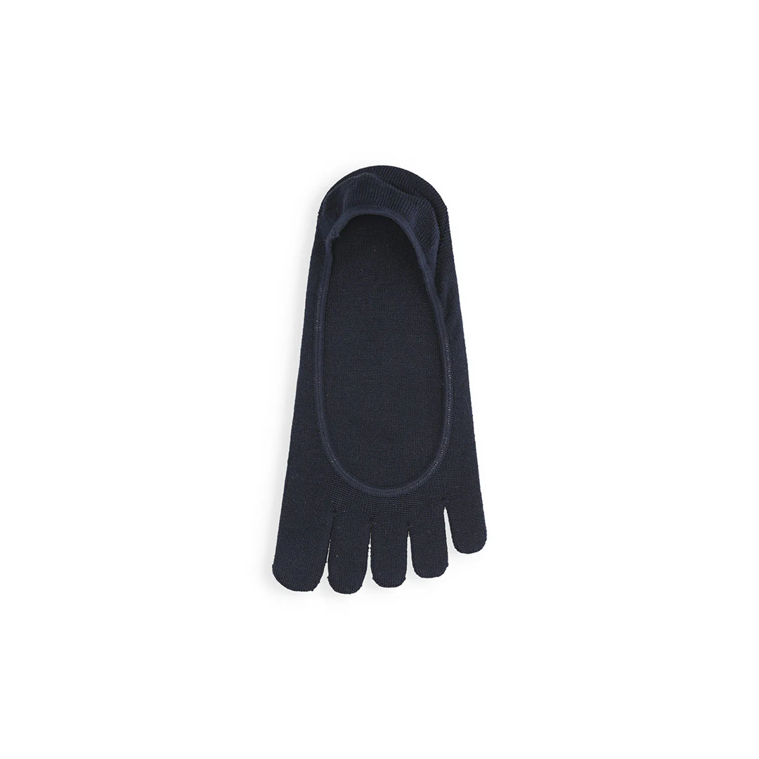 051110019 Silk Catechine Open Toe No-Show Socks M - Image 5