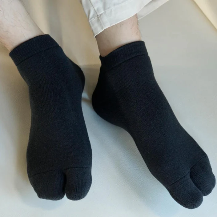 062120093 Plain Tabi Pile Trainer Socks M - Image 4