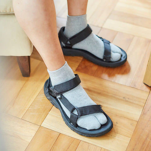 062120093 Plain Tabi Pile Trainer Socks M - Image 6