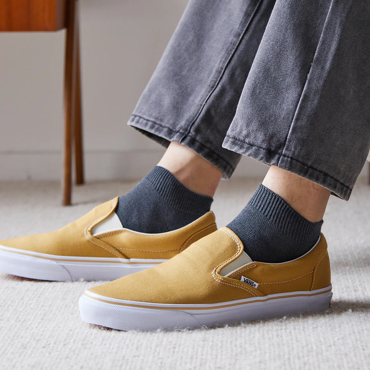 062120350 Plain Trainer Socks L - Image 6