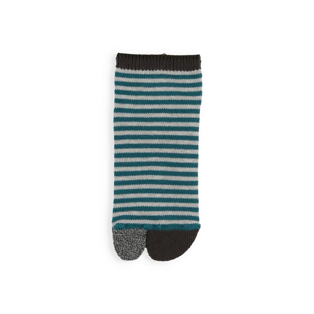062120404 Tabi Striped Trainer Socks - Image 4