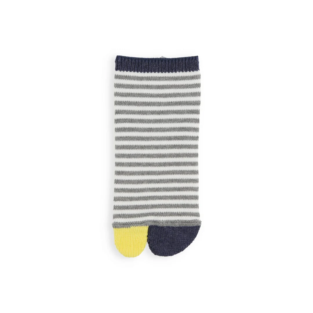 062120404 Tabi Striped Trainer Socks - Image 5