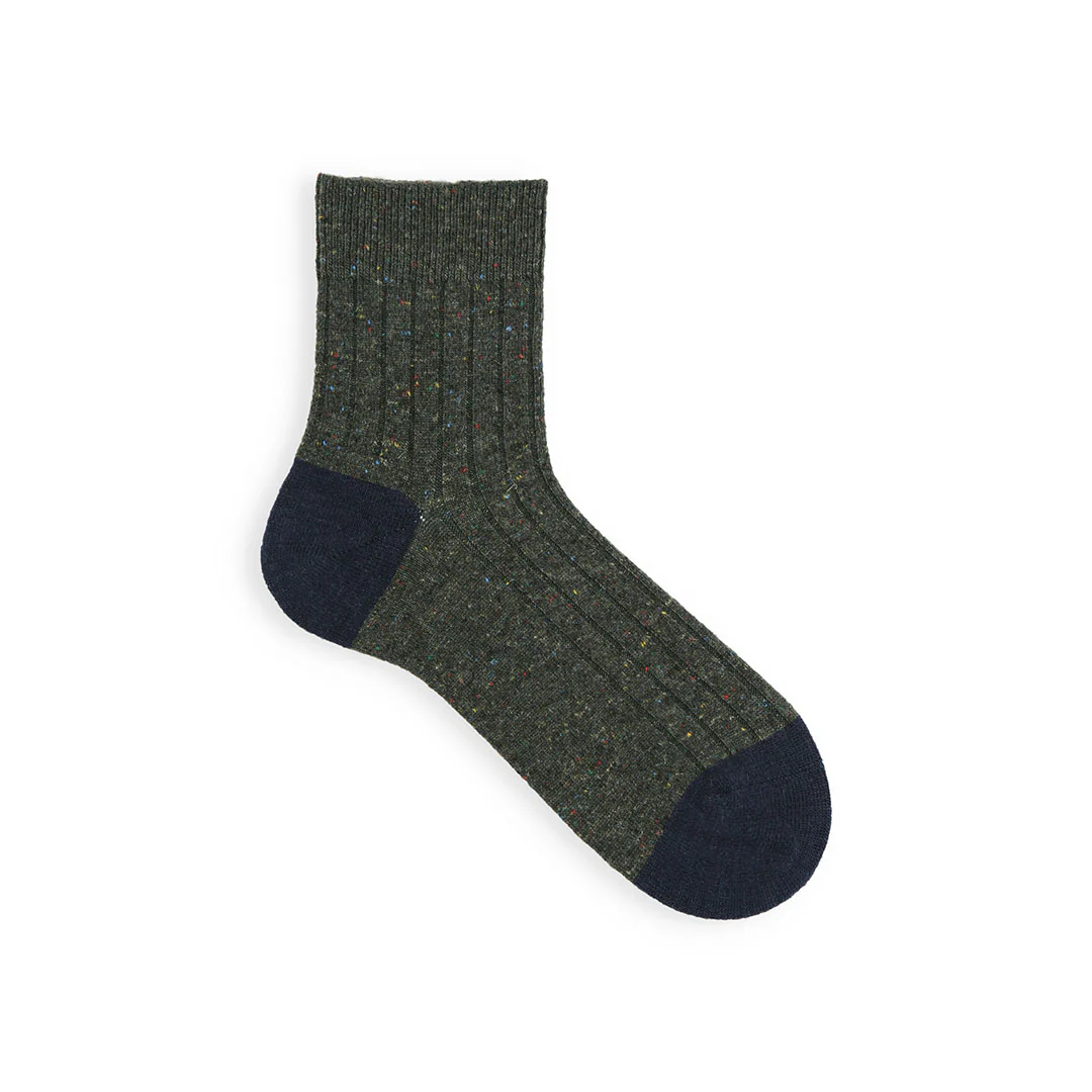 062131171 Wool Nep Bicolore Short Socks M - Image 4