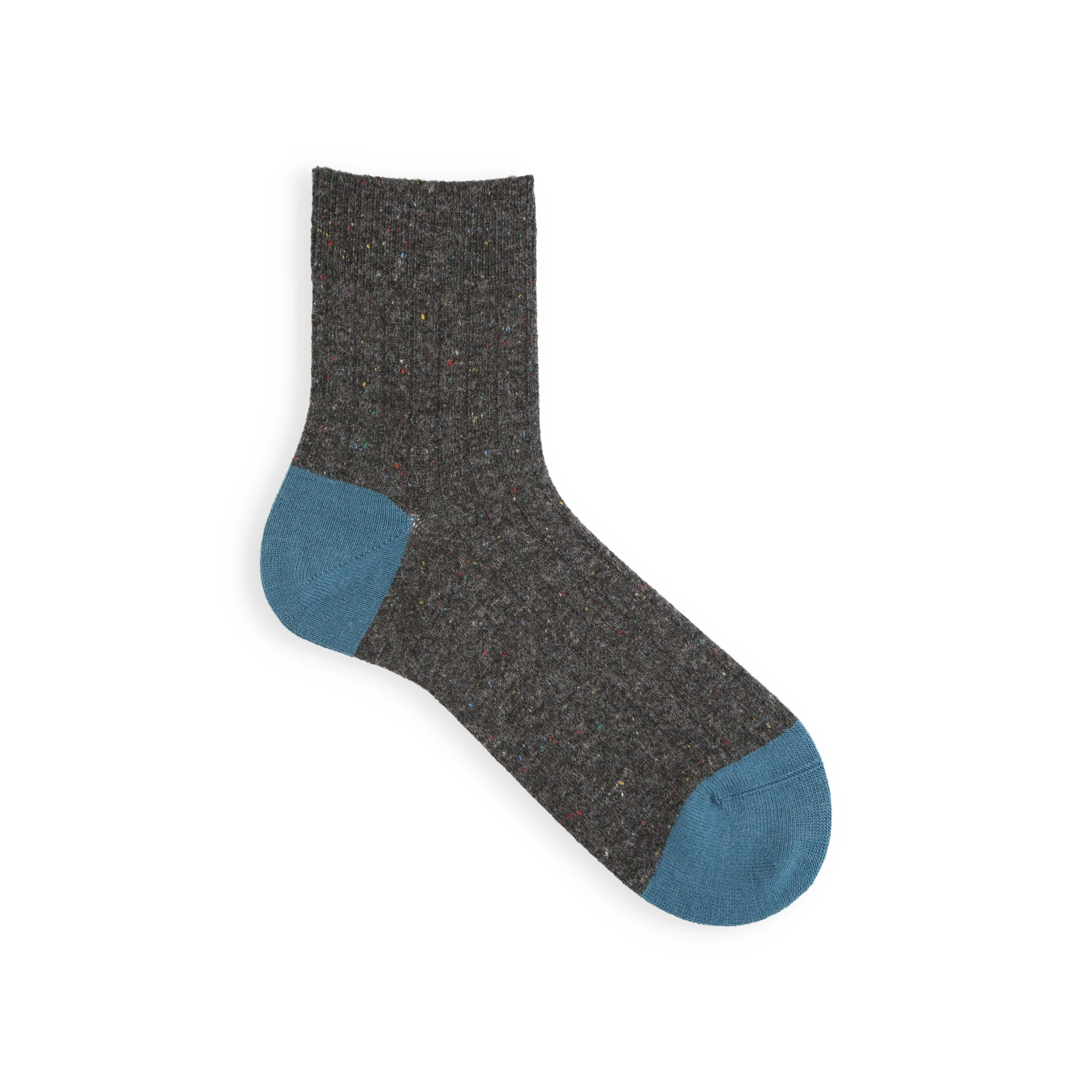 062131171 Wool Nep Bicolore Short Socks M - Image 8