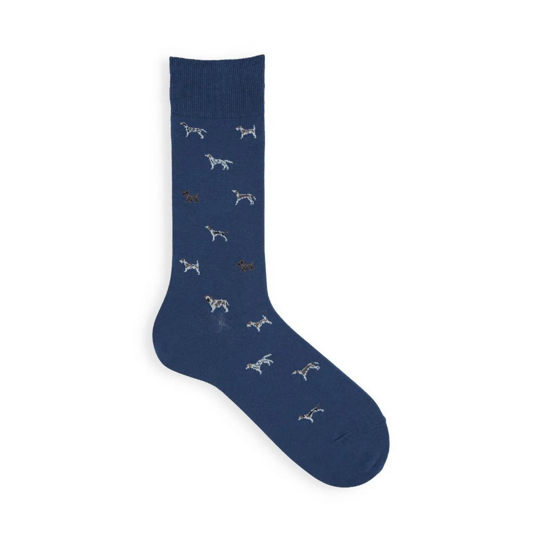 062140116 Dog Pattern Crew Socks M - Image 6