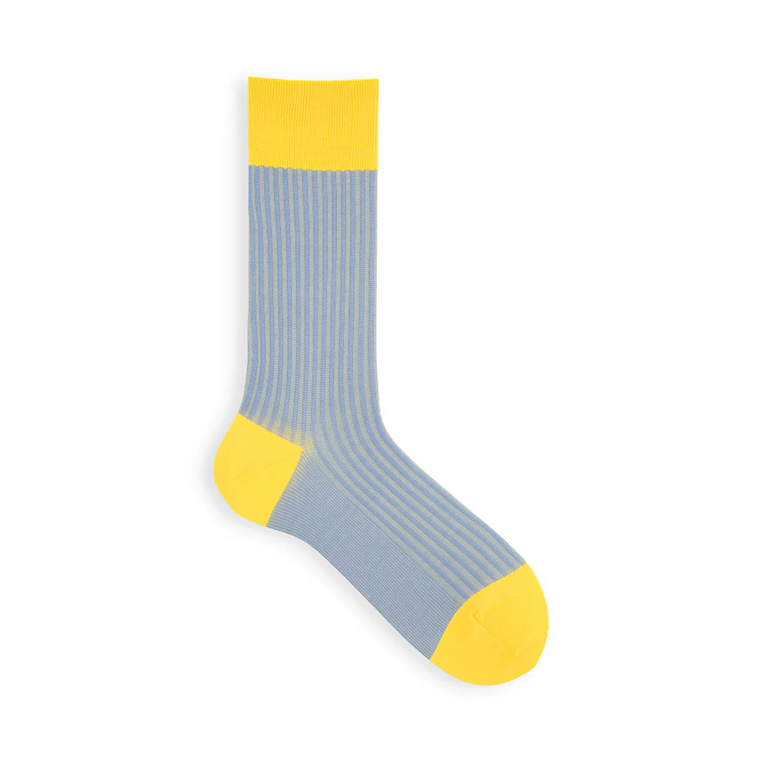 062142026 Jacquard Stripe Crew Socks L - Image 12