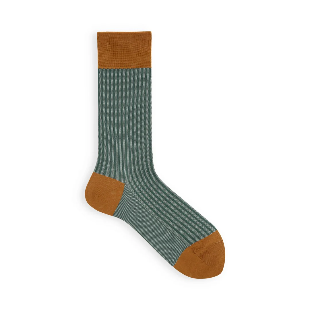 062142026 Jacquard Stripe Crew Socks L - Image 25