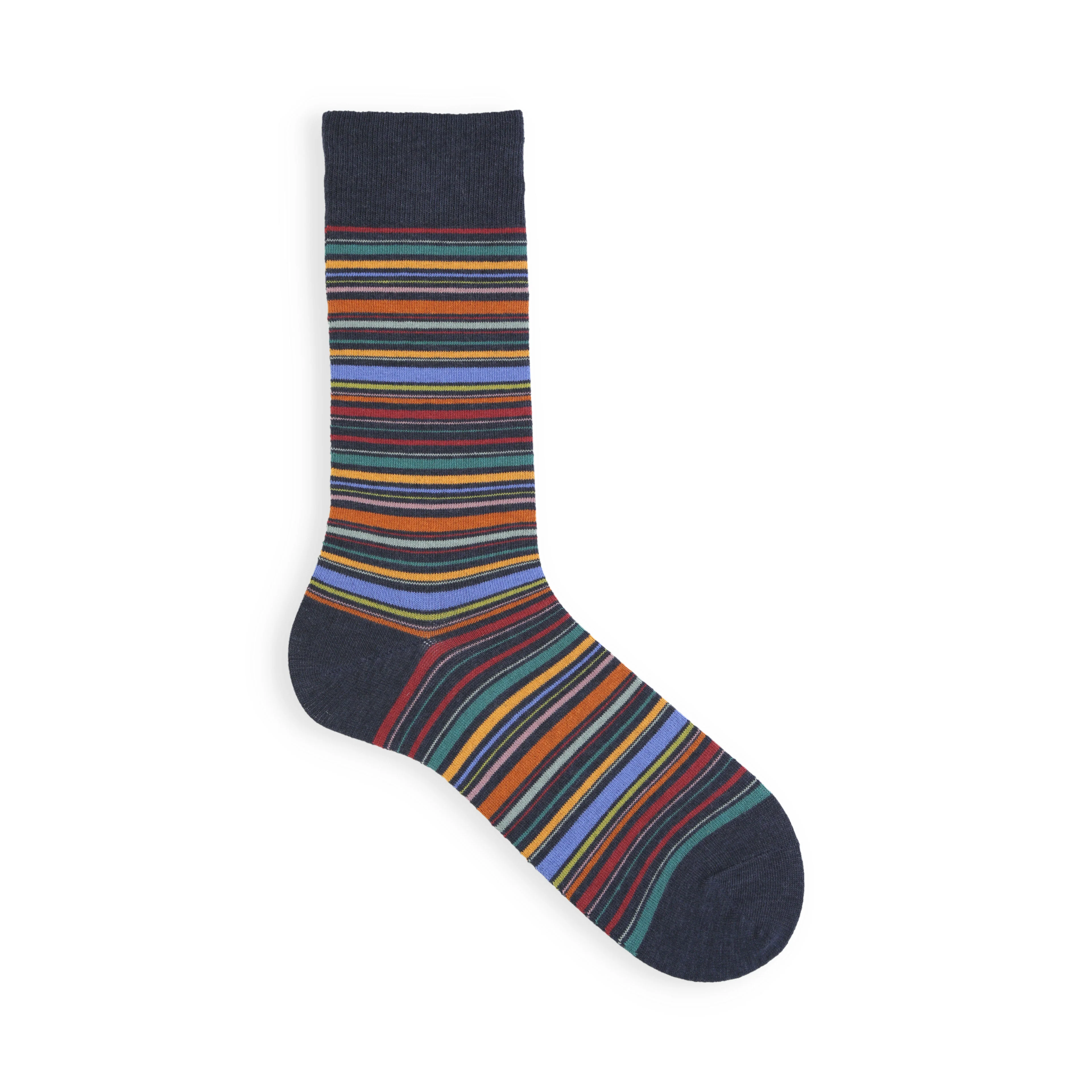 062142031 Multi-Stripe Crew Socks M - Image 14