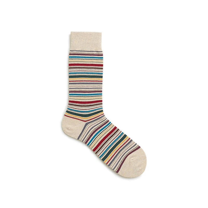 062142031 Multi-Stripe Crew Socks M - Image 18