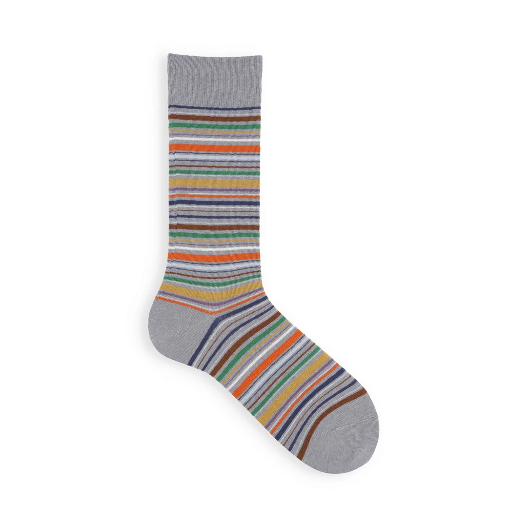 062142031 Multi-Stripe Crew Socks M - Image 24