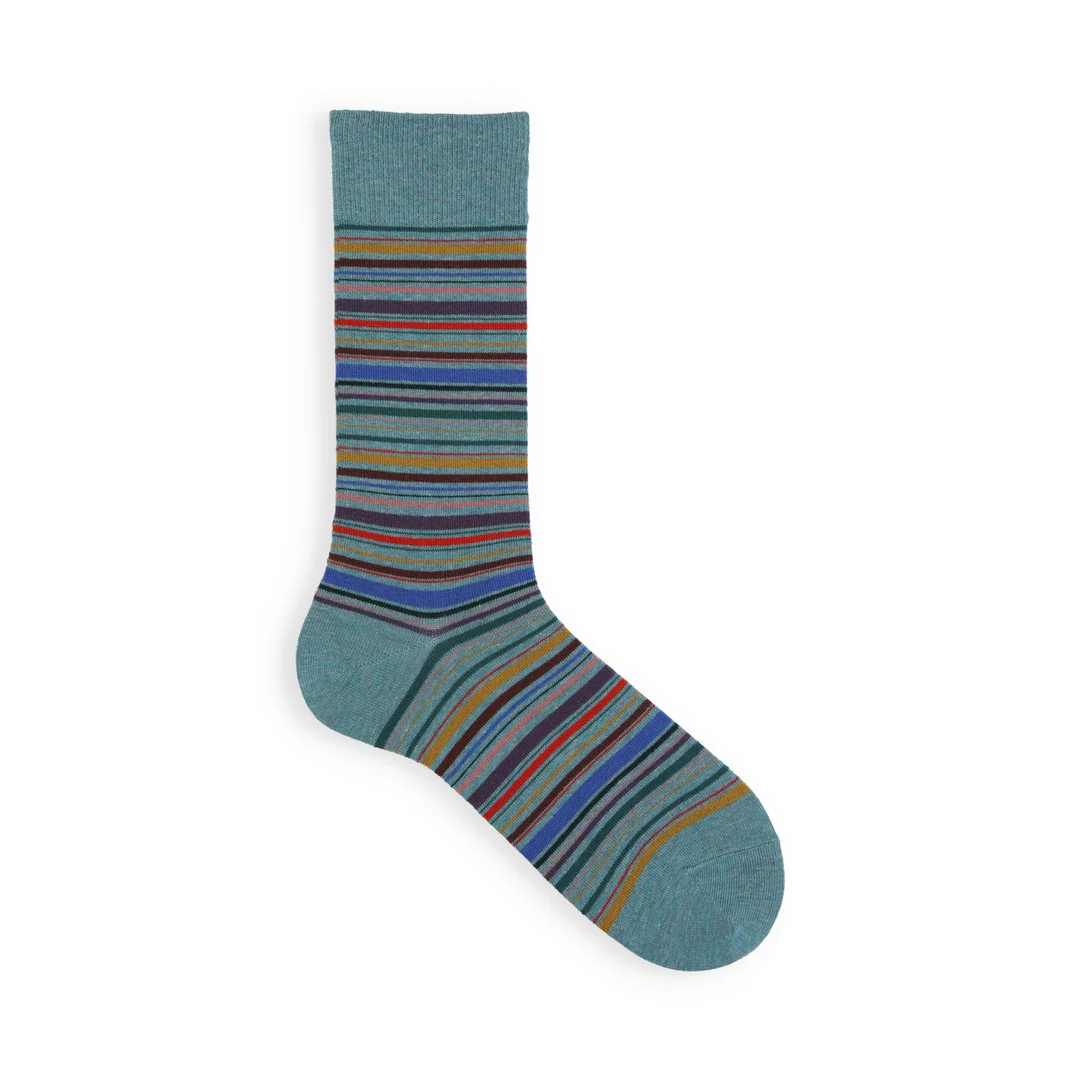 062142031 Multi-Stripe Crew Socks M - Image 29