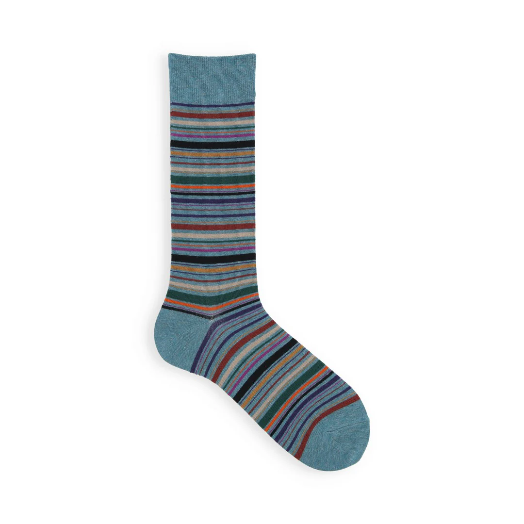 062142031 Multi-Stripe Crew Socks M - Image 30