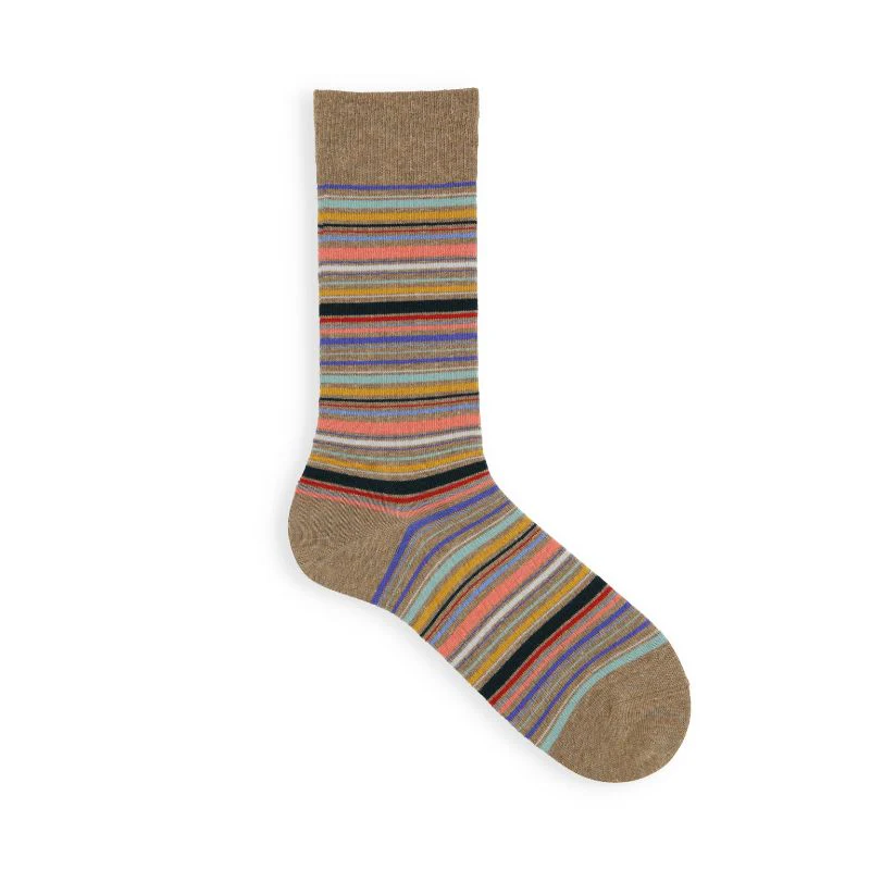 062142031 Multi-Stripe Crew Socks M - Image 31
