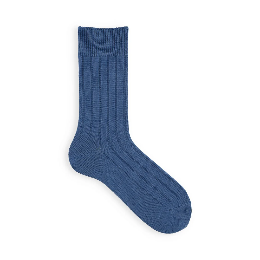 062142375 Wide Ribbed Mid-Calf Socks M - Image 4