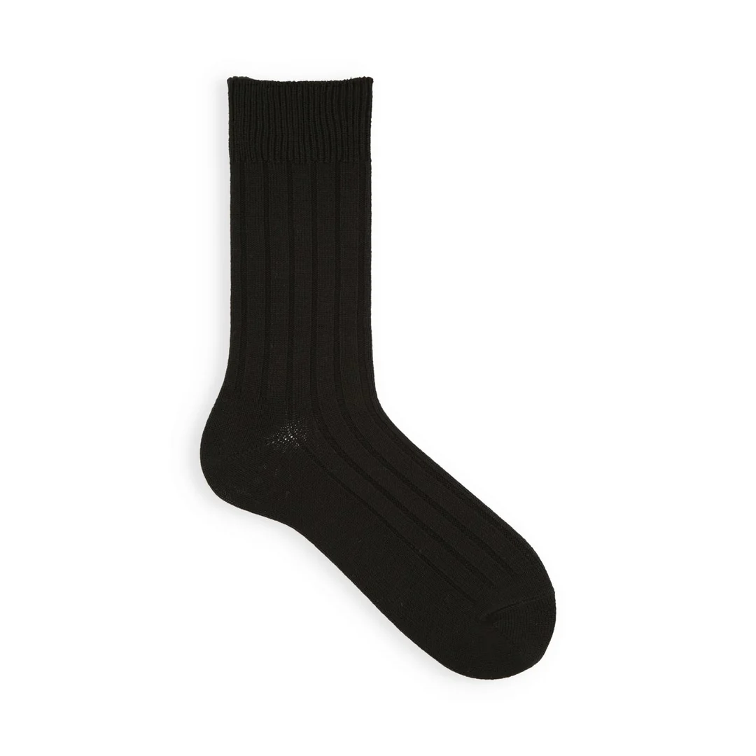 062142375 Wide Ribbed Mid-Calf Socks M - Image 8