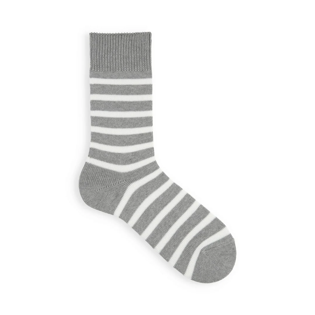 062142387 Wide Stripe Crew Socks - Image 4