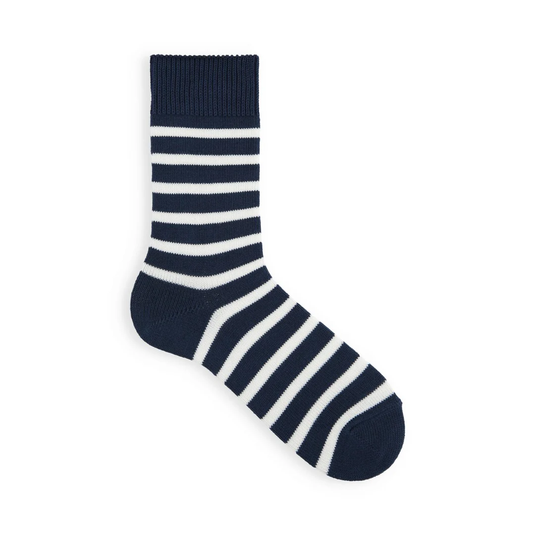 062142387 Wide Stripe Crew Socks - Image 5