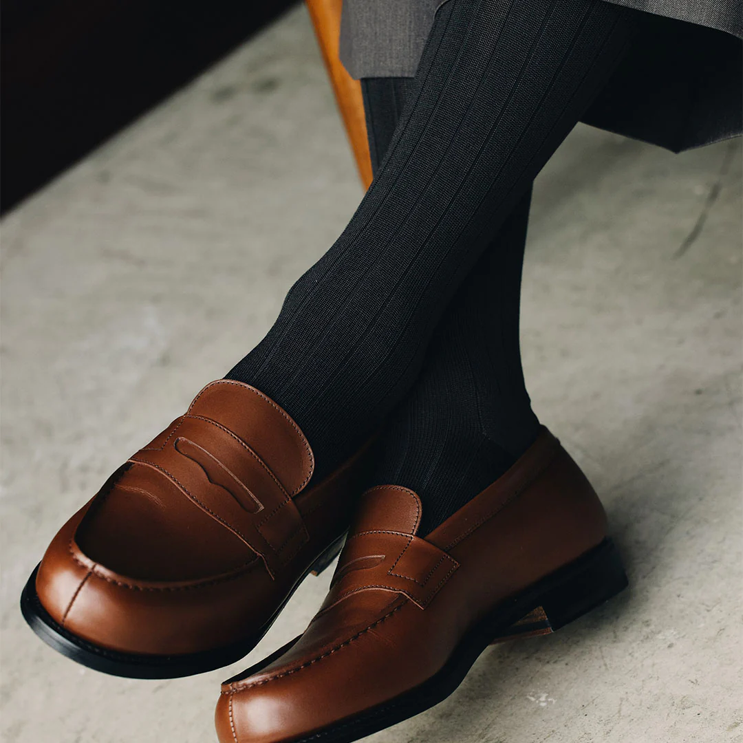 062147500 9x2 Ribbed Mid Calf Socks M - Image 16