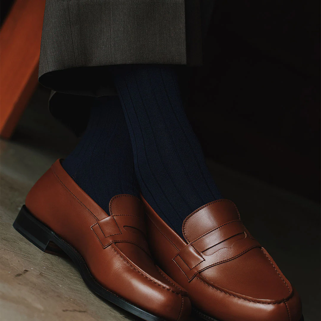 062147501 9x2 Ribbed Mid Calf Socks L - Image 11