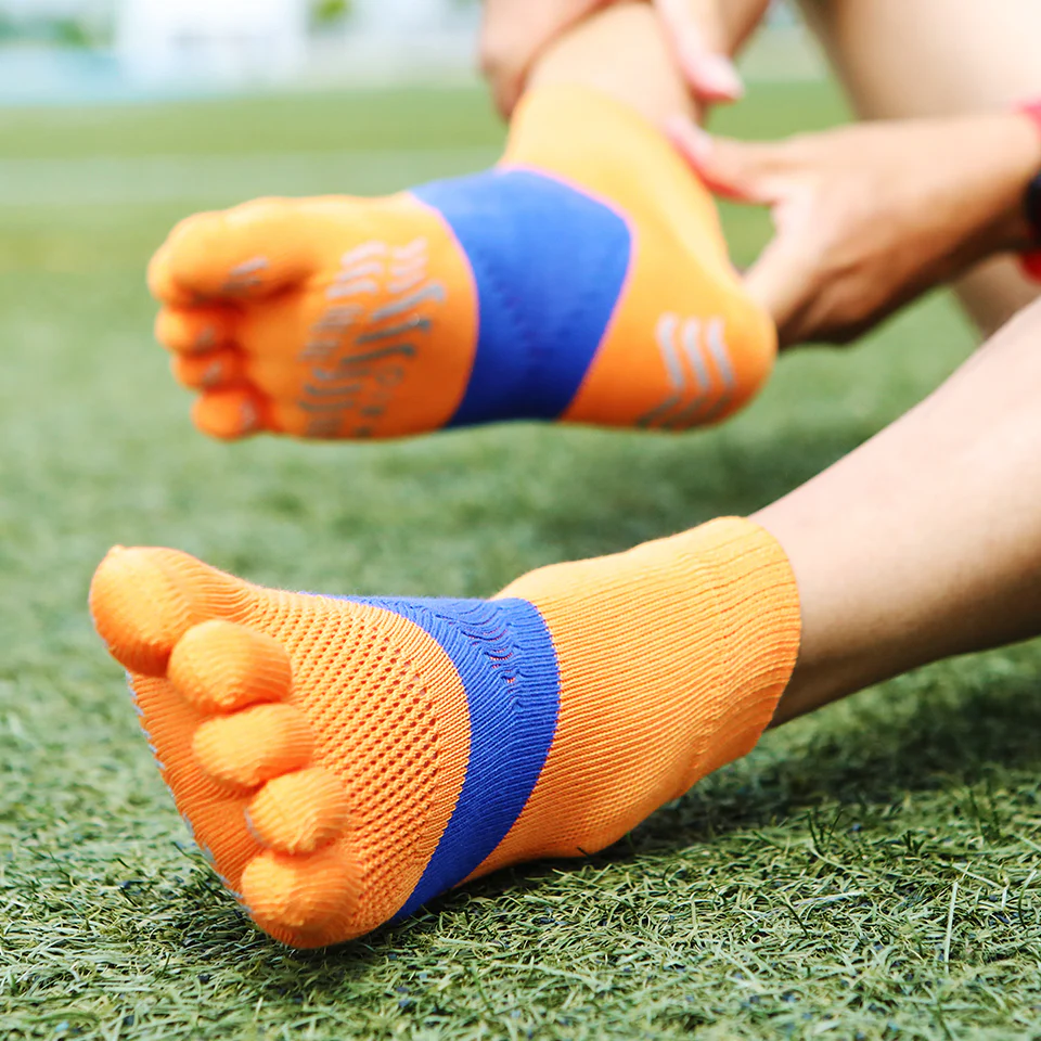 072120037 Racing Run Toe Socks M - Image 3